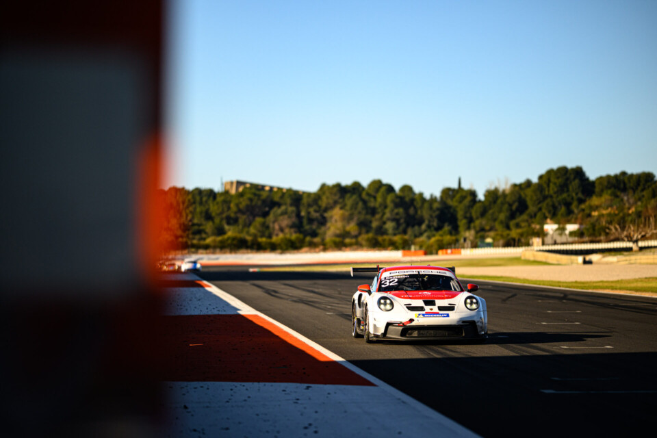 Robin Knutsson, WestCoast Racing i Porsche Sprint Challenge Southern Europe i Valencia