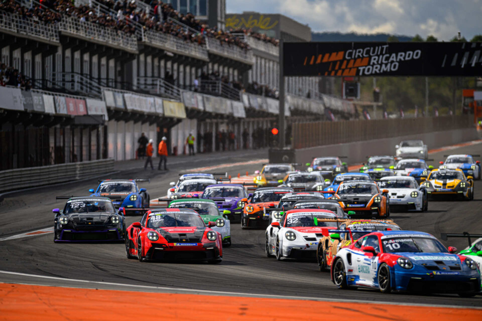 Robin Knutsson, WestCoast Racing i Porsche Sprint Challenge Southern Europe i Valencia