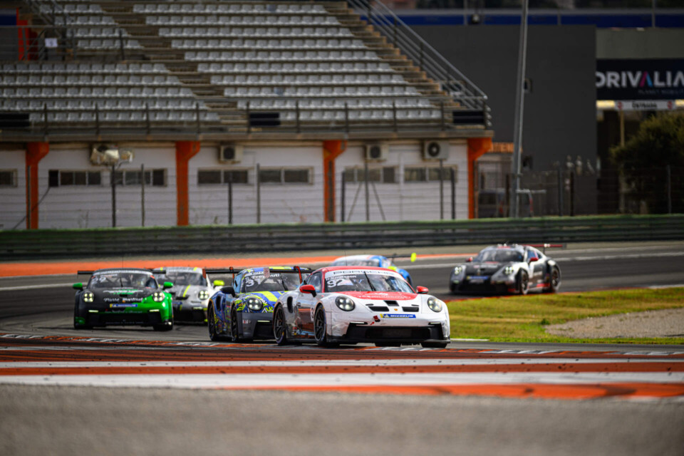Robin Knutsson, WestCoast Racing i Porsche Sprint Challenge Southern Europe i Valencia