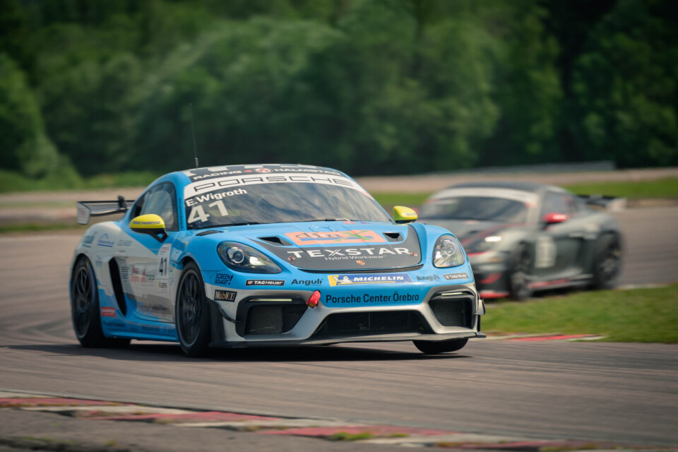 Emma Wigroth Porsche Sprint Challenge WestCoast Racing Gelleråsloppet Gelleråsen Arena 2024