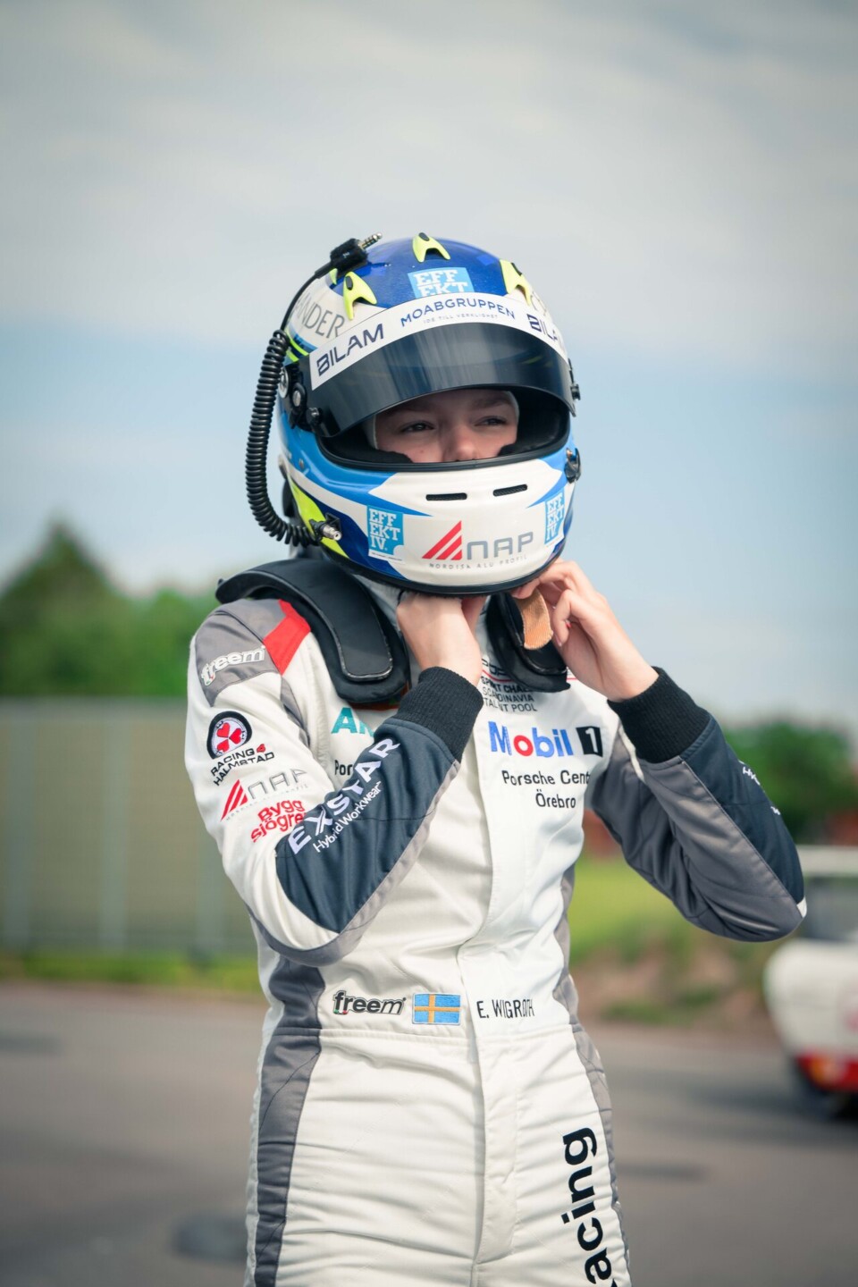 Emma Wigroth Porsche Sprint Challenge Scandinavia för WestCoast Racing inför Jyllandsringen
