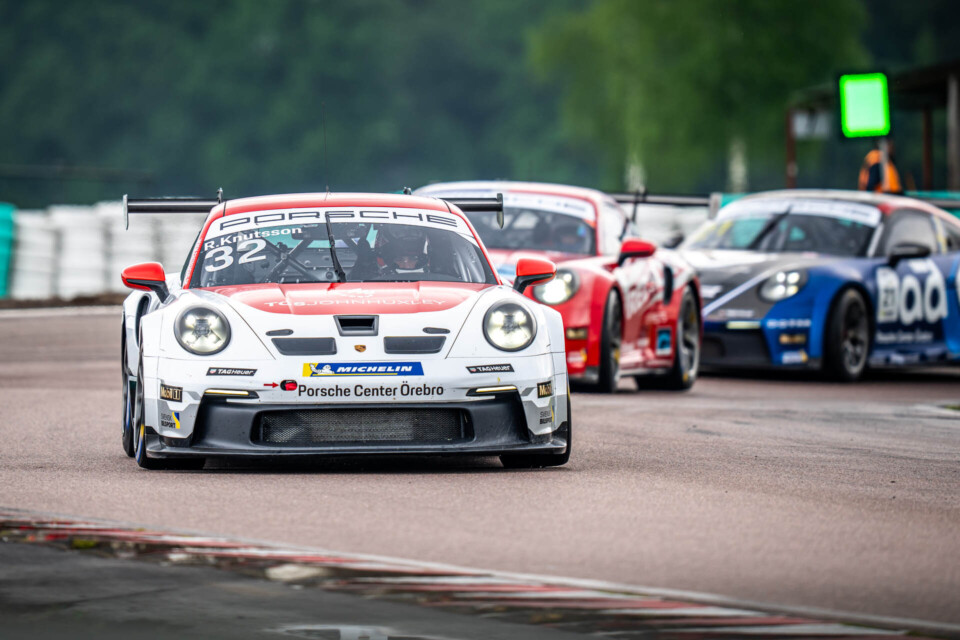 Robin Knutsson Porsche Carrera Cup Scandinavia för WestCoast Racing inför Jyllandsringen