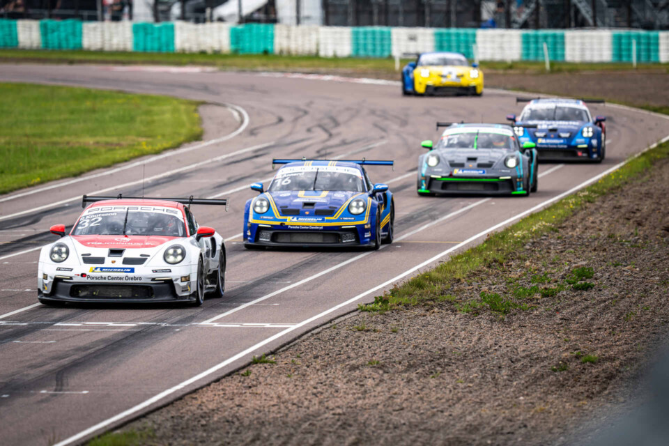 Robin Knutsson Porsche Carrera Cup Scandinavia WestCoast Racing Gelleråsloppet Gelleråsen Arena seger 2024