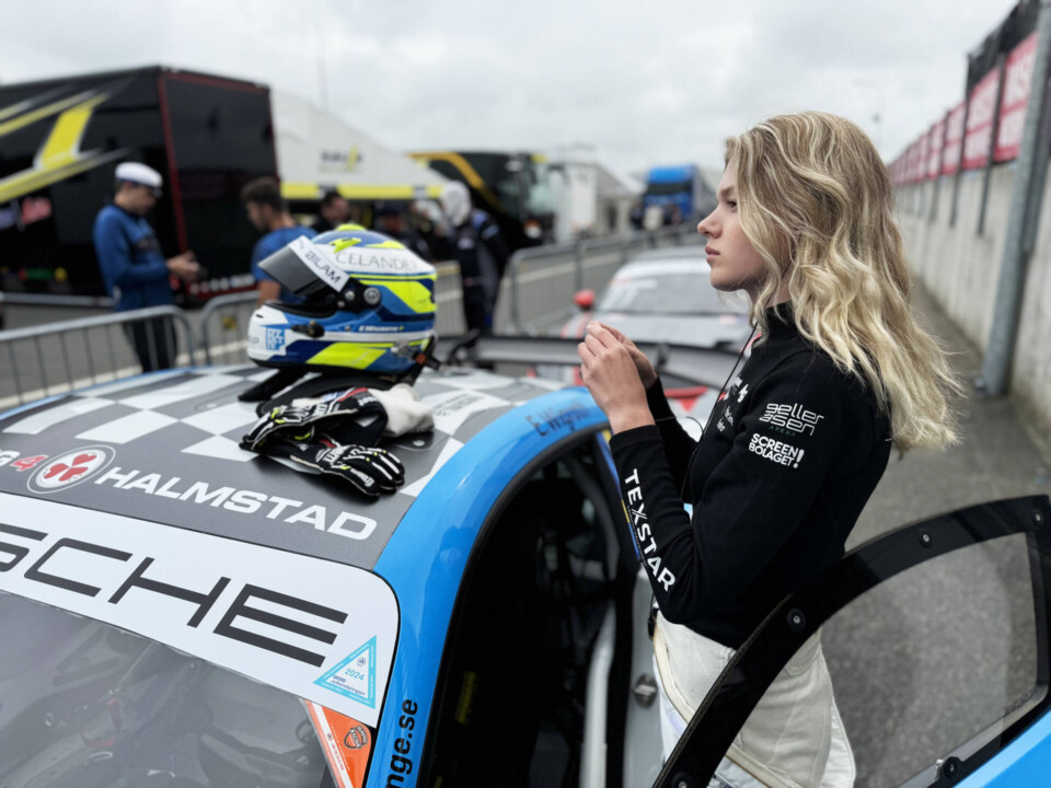Emma Wigroth Porsche Sprint Challenge Scandinavia inför Kanonloppet 2024