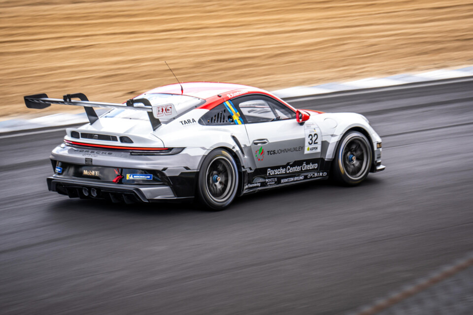 Robin Knutsson Porsche Carrera Cup Scandinavia för WestCoast Racing inför Kanonloppet
